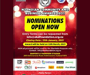 NZ Indian Community and Business Awards 2021